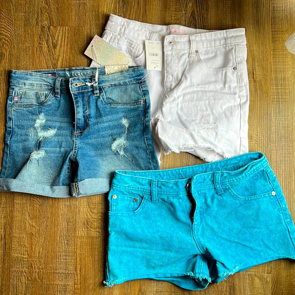 Lot of 3! Girls size 14 shorts